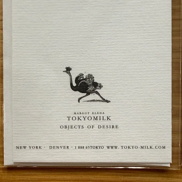 Margot Elena - Tokyo Milk - Charming Themed Greeting Card Set x 3 - Picture 6 of 6